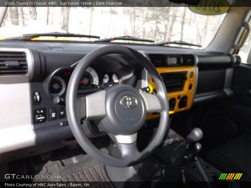 Sun Fusion Yellow / Dark Charcoal 2010 Toyota FJ Cruiser 4WD
