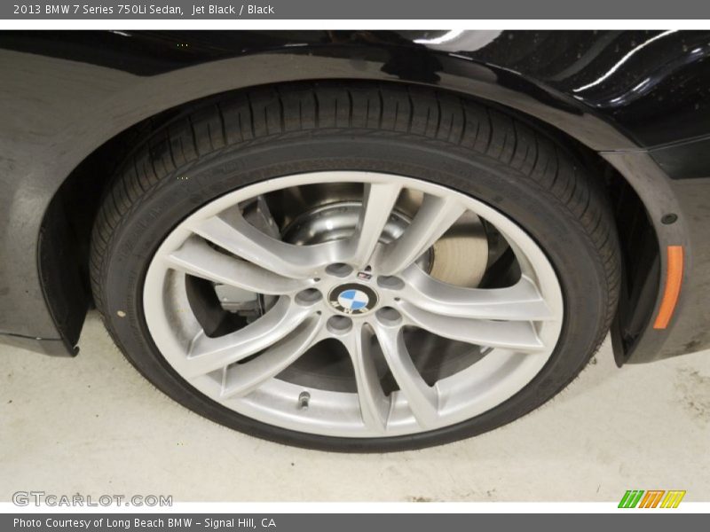 Jet Black / Black 2013 BMW 7 Series 750Li Sedan