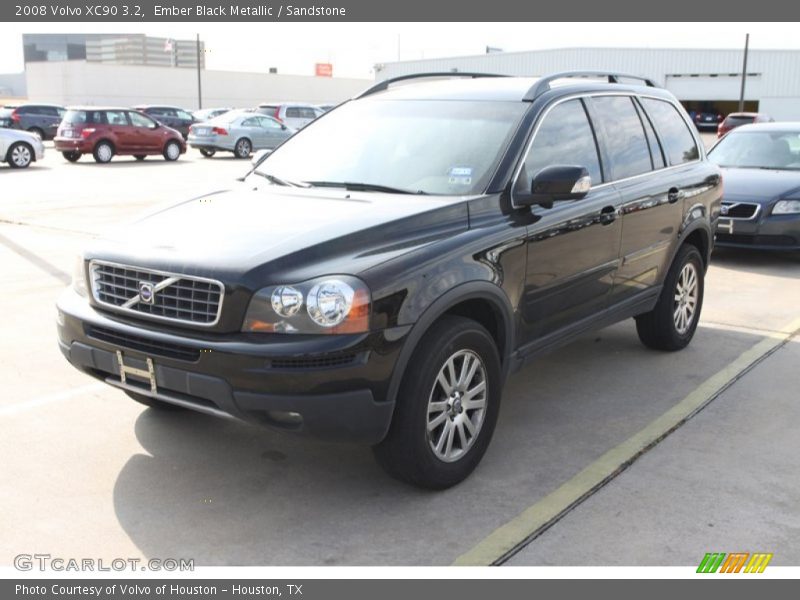 Ember Black Metallic / Sandstone 2008 Volvo XC90 3.2