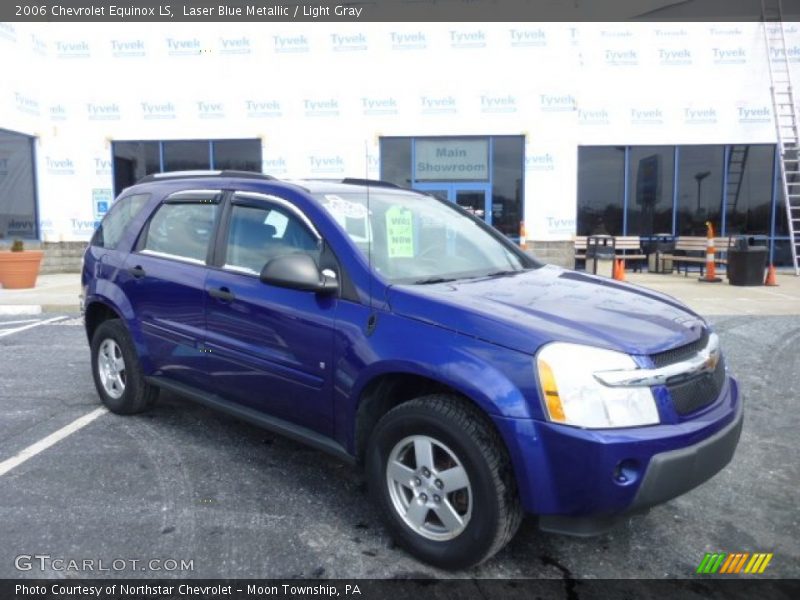 Laser Blue Metallic / Light Gray 2006 Chevrolet Equinox LS