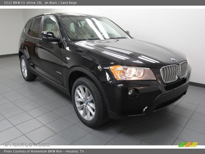 Jet Black / Sand Beige 2013 BMW X3 xDrive 28i