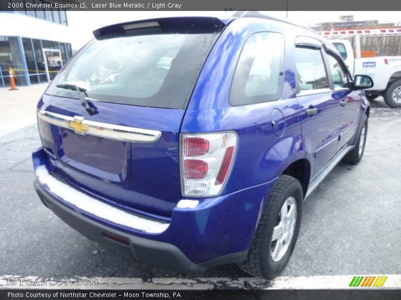 Laser Blue Metallic / Light Gray 2006 Chevrolet Equinox LS