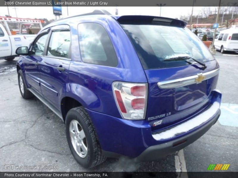 Laser Blue Metallic / Light Gray 2006 Chevrolet Equinox LS
