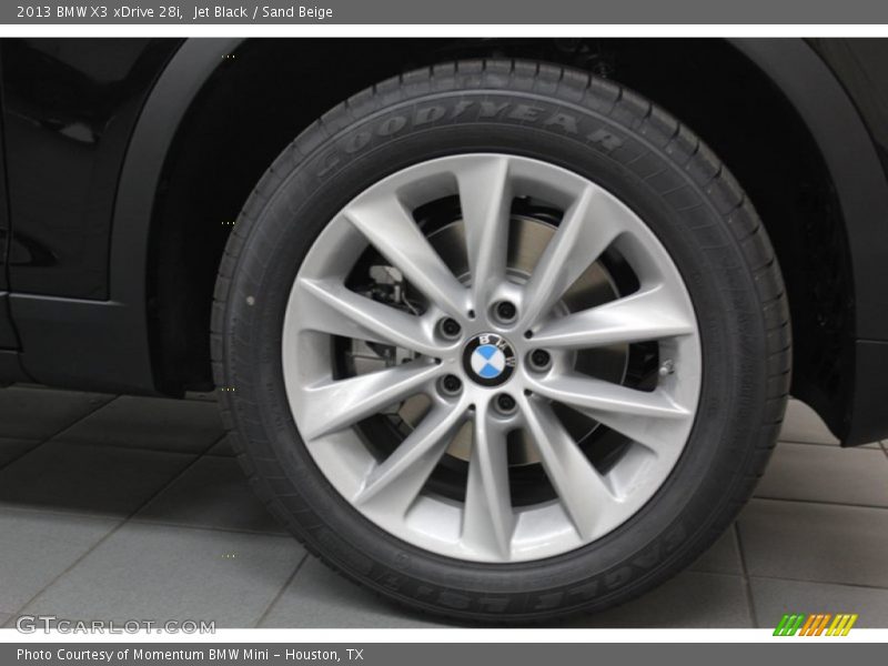 Jet Black / Sand Beige 2013 BMW X3 xDrive 28i