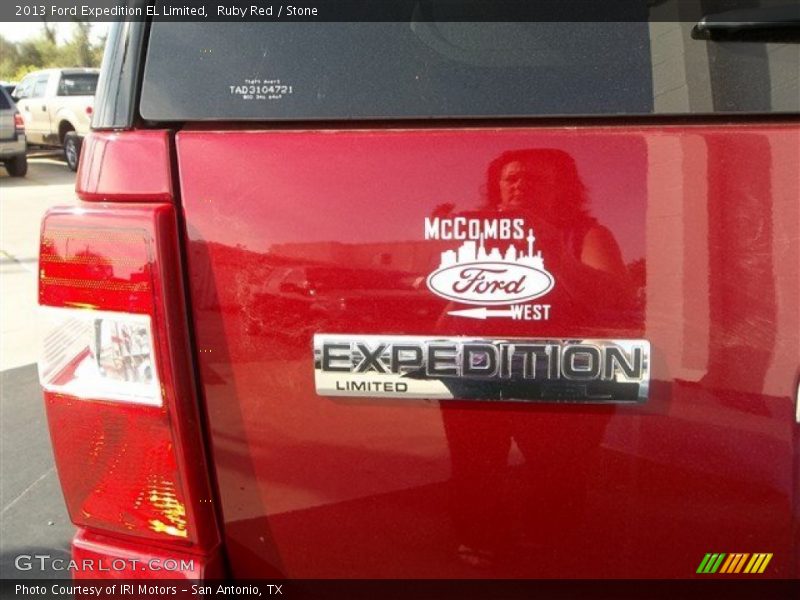 Ruby Red / Stone 2013 Ford Expedition EL Limited