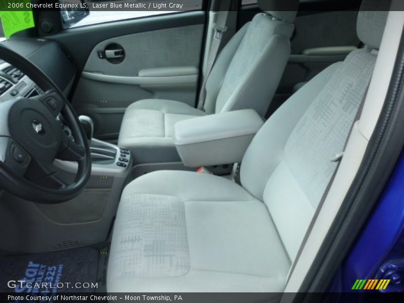 Laser Blue Metallic / Light Gray 2006 Chevrolet Equinox LS
