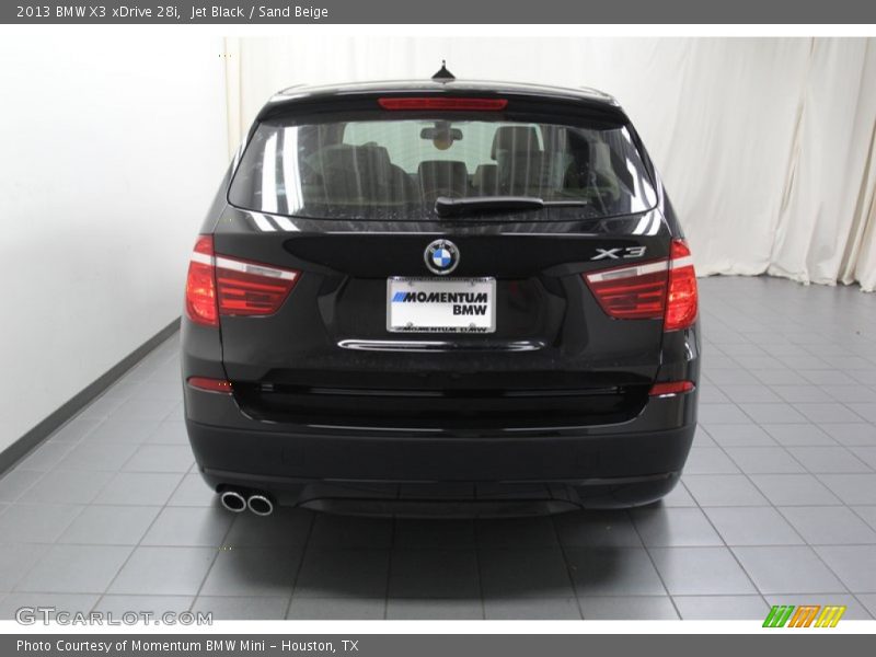 Jet Black / Sand Beige 2013 BMW X3 xDrive 28i