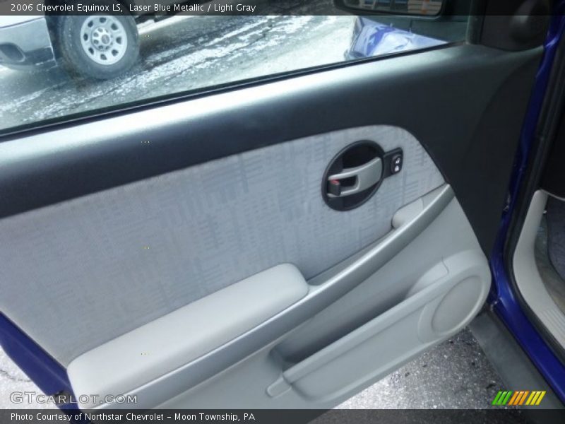 Laser Blue Metallic / Light Gray 2006 Chevrolet Equinox LS