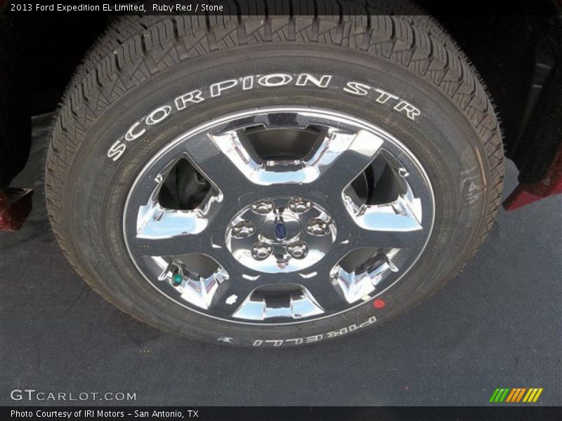 Ruby Red / Stone 2013 Ford Expedition EL Limited