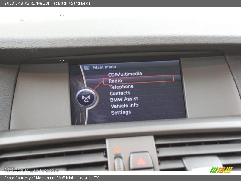 Jet Black / Sand Beige 2013 BMW X3 xDrive 28i