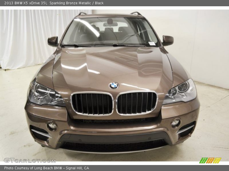 Sparkling Bronze Metallic / Black 2013 BMW X5 xDrive 35i