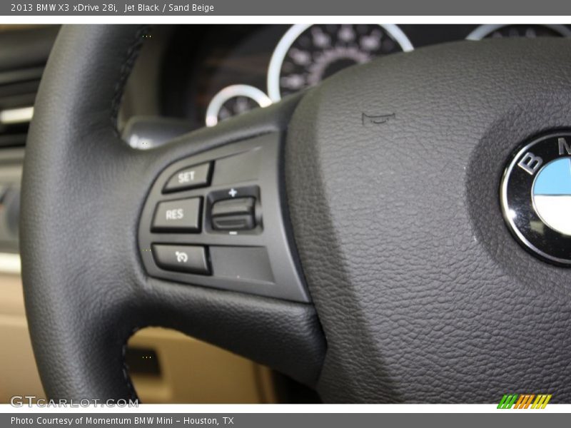 Jet Black / Sand Beige 2013 BMW X3 xDrive 28i