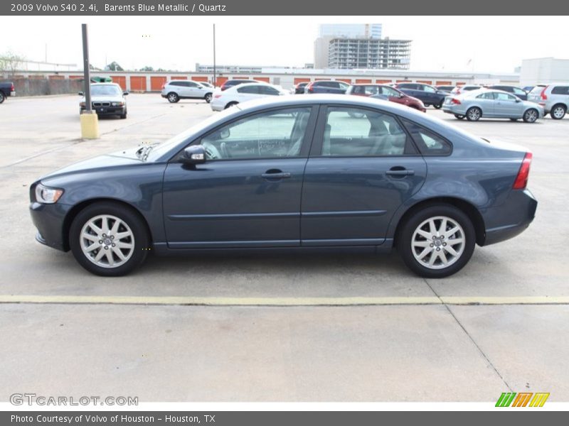 Barents Blue Metallic / Quartz 2009 Volvo S40 2.4i