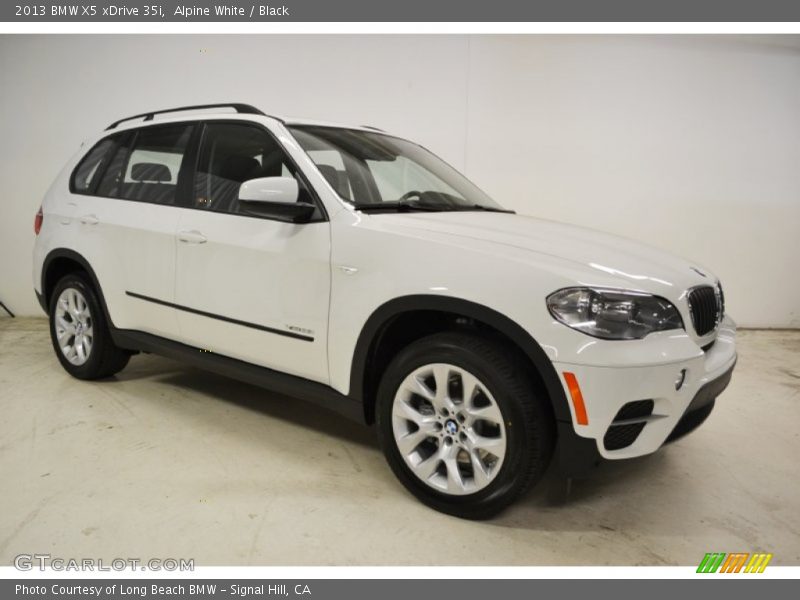 Alpine White / Black 2013 BMW X5 xDrive 35i