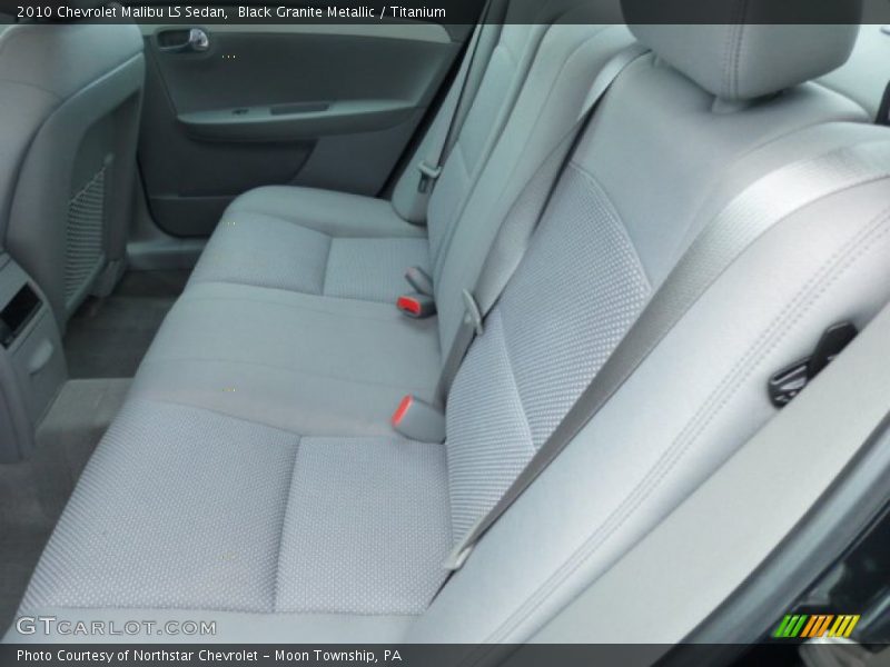 Black Granite Metallic / Titanium 2010 Chevrolet Malibu LS Sedan