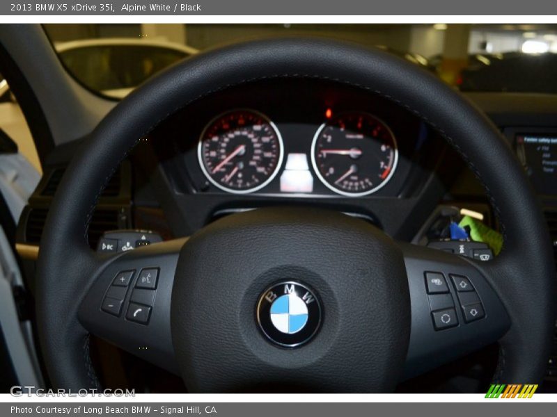 Alpine White / Black 2013 BMW X5 xDrive 35i