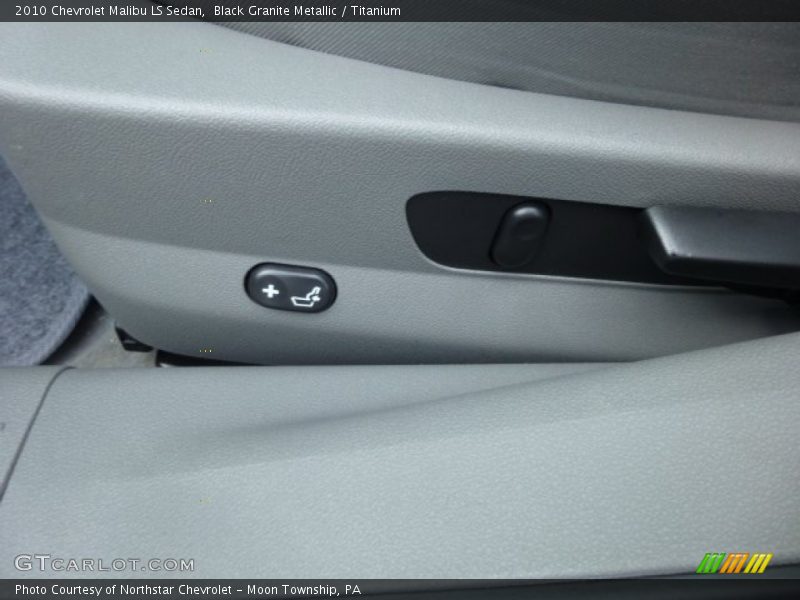 Black Granite Metallic / Titanium 2010 Chevrolet Malibu LS Sedan