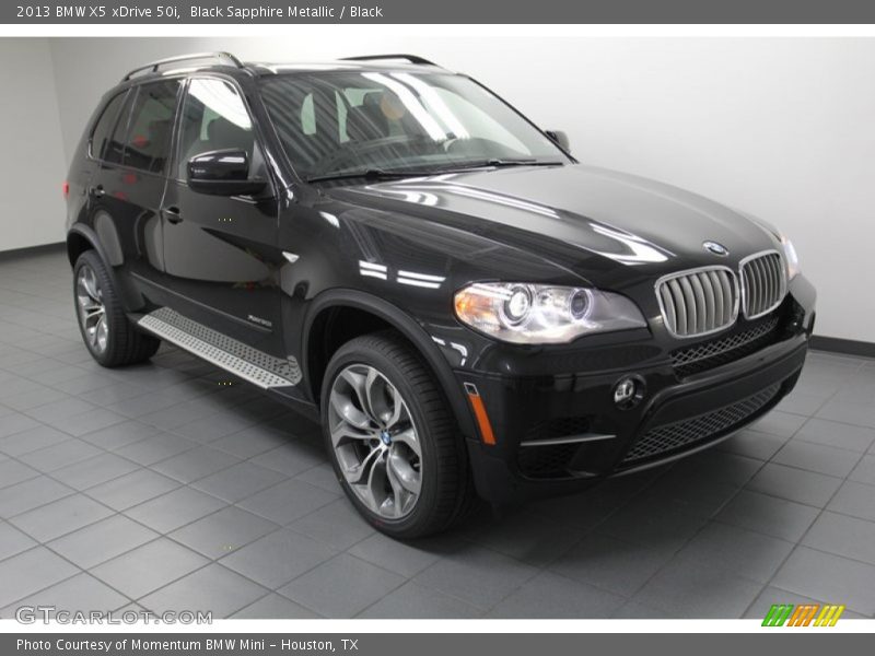 Black Sapphire Metallic / Black 2013 BMW X5 xDrive 50i