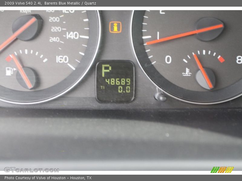 Barents Blue Metallic / Quartz 2009 Volvo S40 2.4i