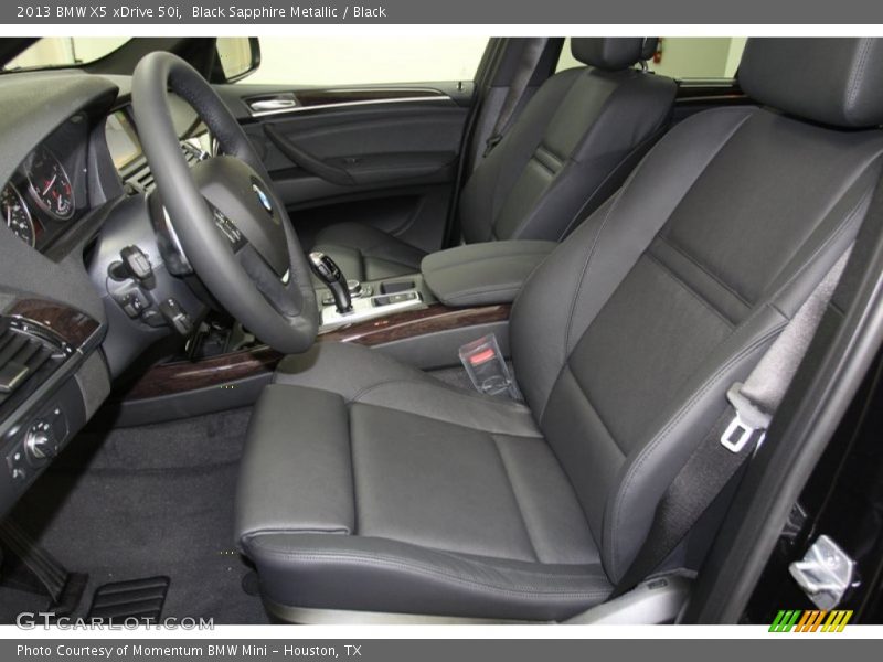  2013 X5 xDrive 50i Black Interior