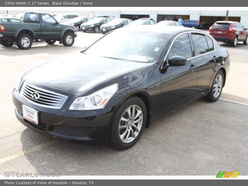 Black Obsidian / Stone 2009 Infiniti G 37 Sedan