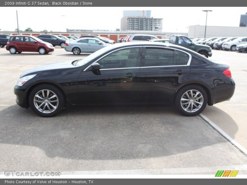 Black Obsidian / Stone 2009 Infiniti G 37 Sedan