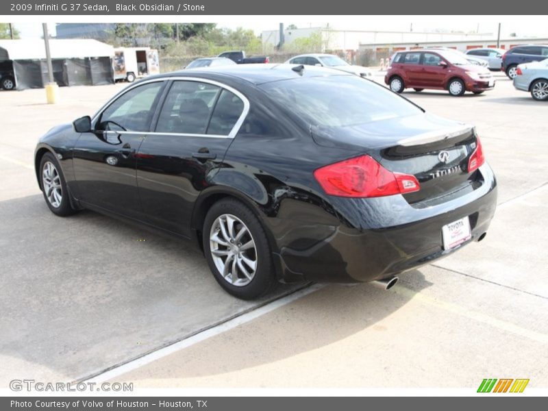 Black Obsidian / Stone 2009 Infiniti G 37 Sedan