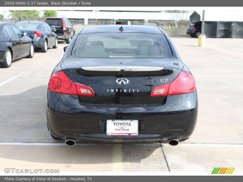 Black Obsidian / Stone 2009 Infiniti G 37 Sedan