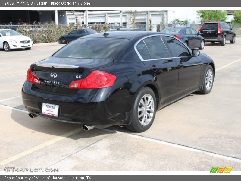 Black Obsidian / Stone 2009 Infiniti G 37 Sedan