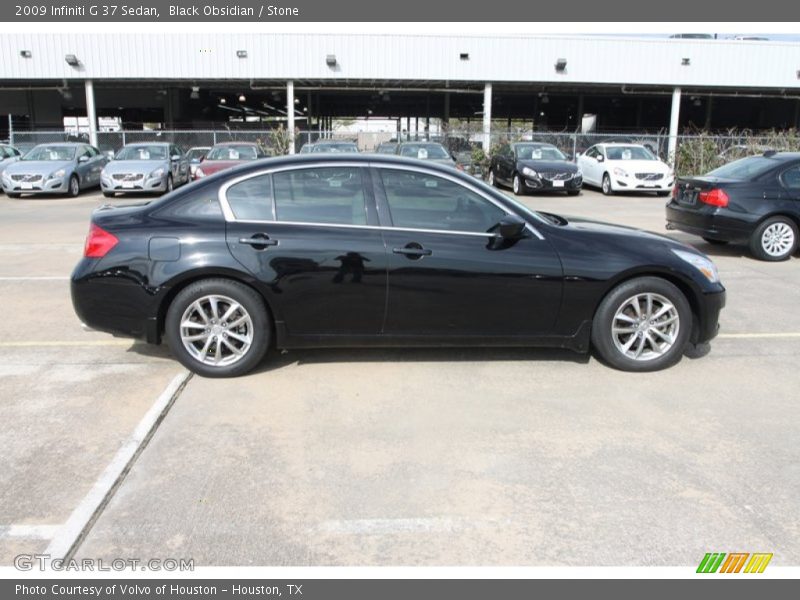 Black Obsidian / Stone 2009 Infiniti G 37 Sedan
