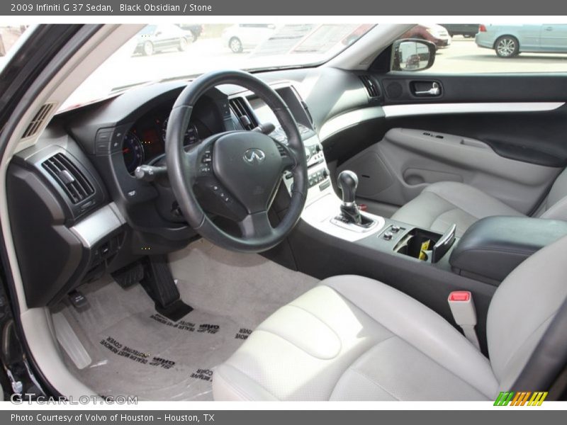 Black Obsidian / Stone 2009 Infiniti G 37 Sedan