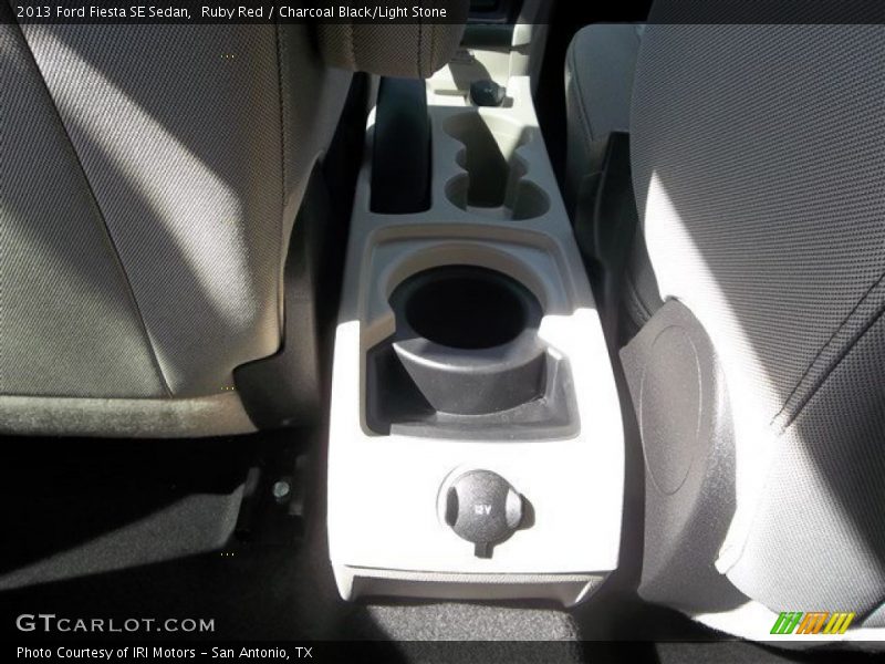 Ruby Red / Charcoal Black/Light Stone 2013 Ford Fiesta SE Sedan