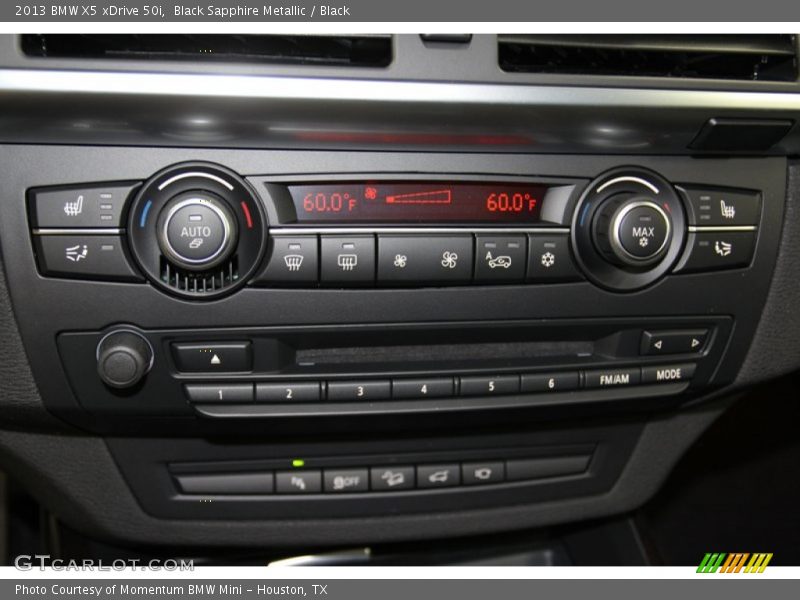 Controls of 2013 X5 xDrive 50i