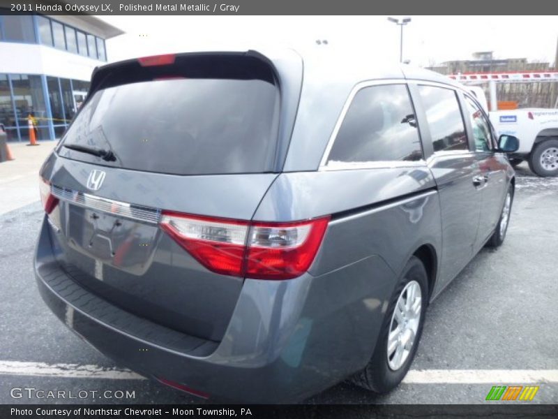 Polished Metal Metallic / Gray 2011 Honda Odyssey LX
