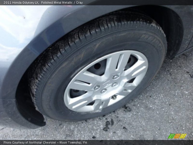 Polished Metal Metallic / Gray 2011 Honda Odyssey LX