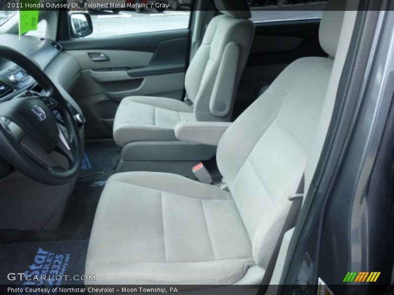 Polished Metal Metallic / Gray 2011 Honda Odyssey LX