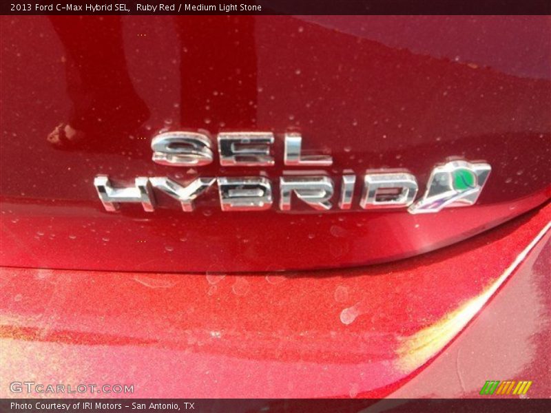 Ruby Red / Medium Light Stone 2013 Ford C-Max Hybrid SEL
