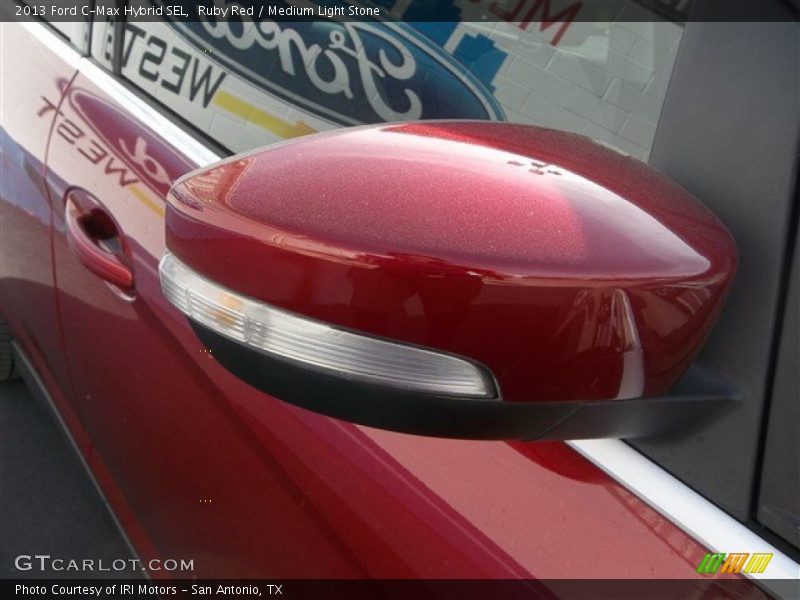 Ruby Red / Medium Light Stone 2013 Ford C-Max Hybrid SEL