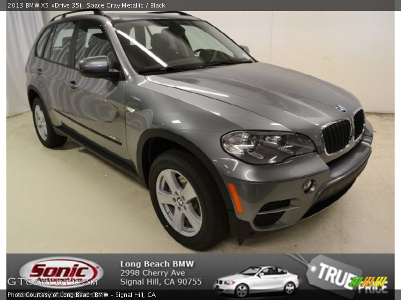 Space Gray Metallic / Black 2013 BMW X5 xDrive 35i