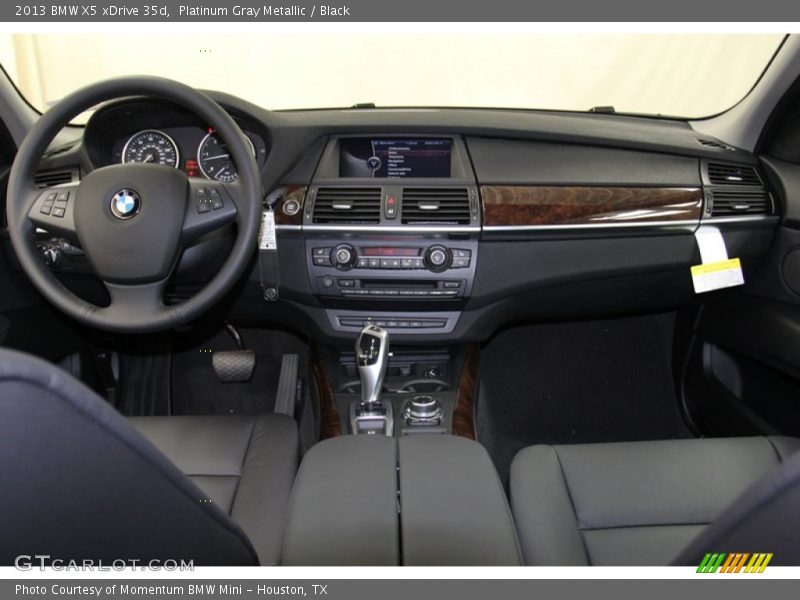 Platinum Gray Metallic / Black 2013 BMW X5 xDrive 35d
