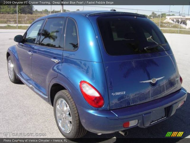 Deep Water Blue Pearl / Pastel Pebble Beige 2009 Chrysler PT Cruiser Touring