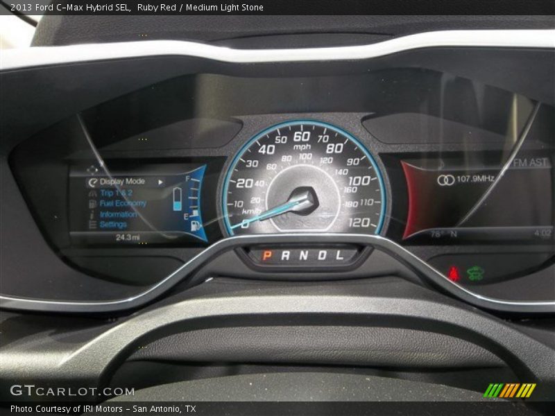 Ruby Red / Medium Light Stone 2013 Ford C-Max Hybrid SEL
