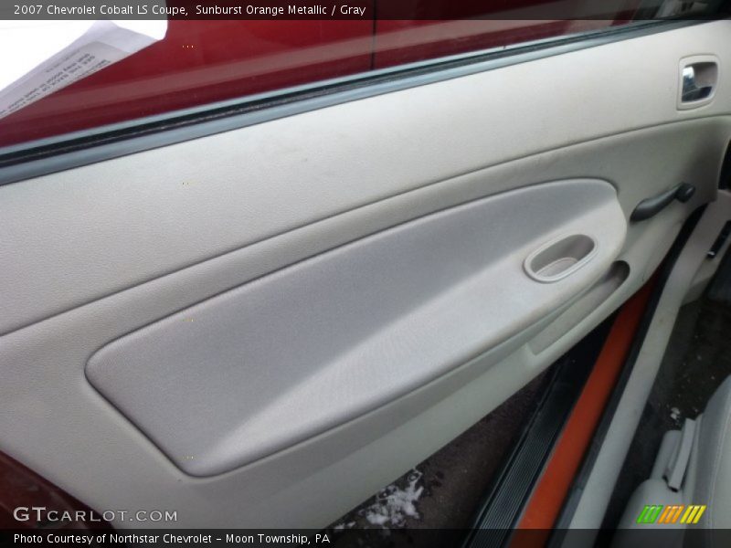 Sunburst Orange Metallic / Gray 2007 Chevrolet Cobalt LS Coupe