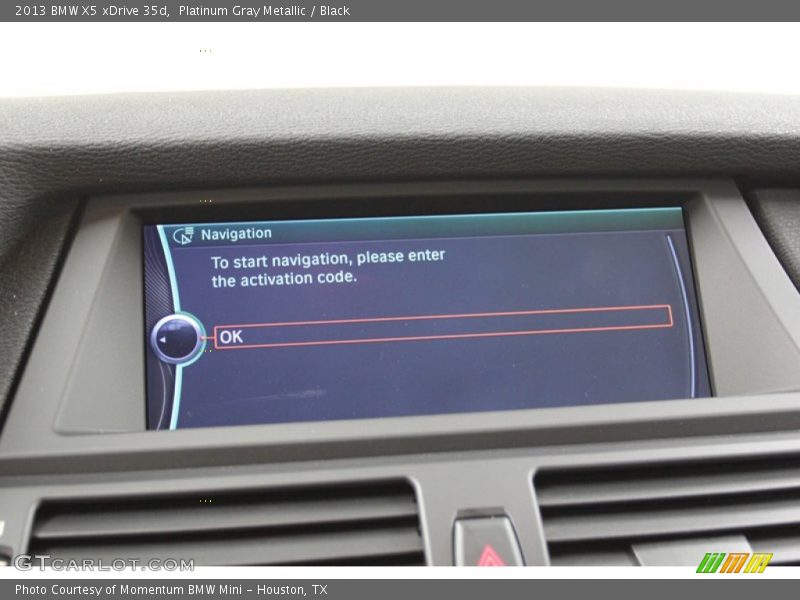Platinum Gray Metallic / Black 2013 BMW X5 xDrive 35d