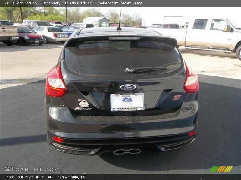 Tuxedo Black / ST Smoke Storm Recaro Seats 2013 Ford Focus ST Hatchback