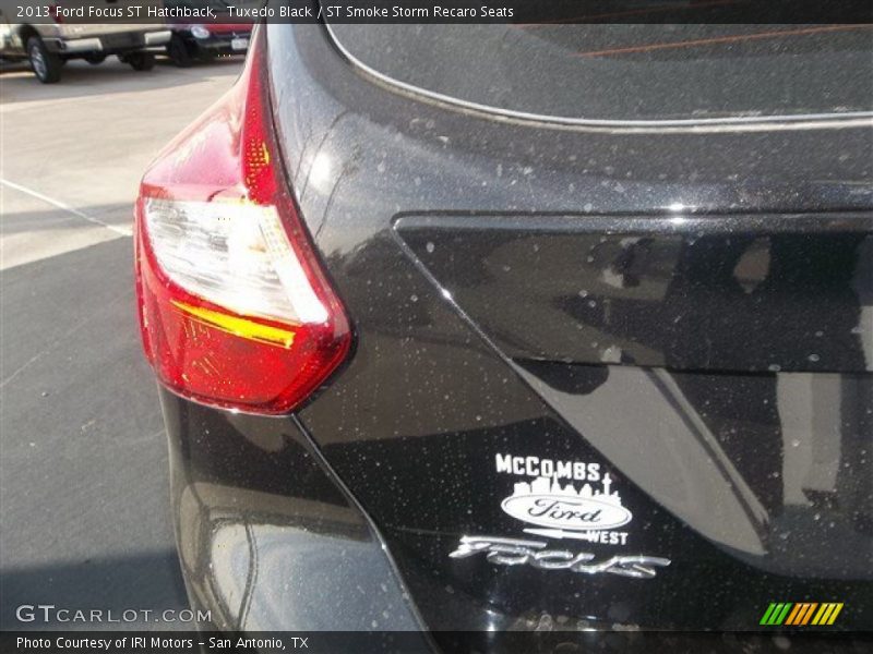 Tuxedo Black / ST Smoke Storm Recaro Seats 2013 Ford Focus ST Hatchback