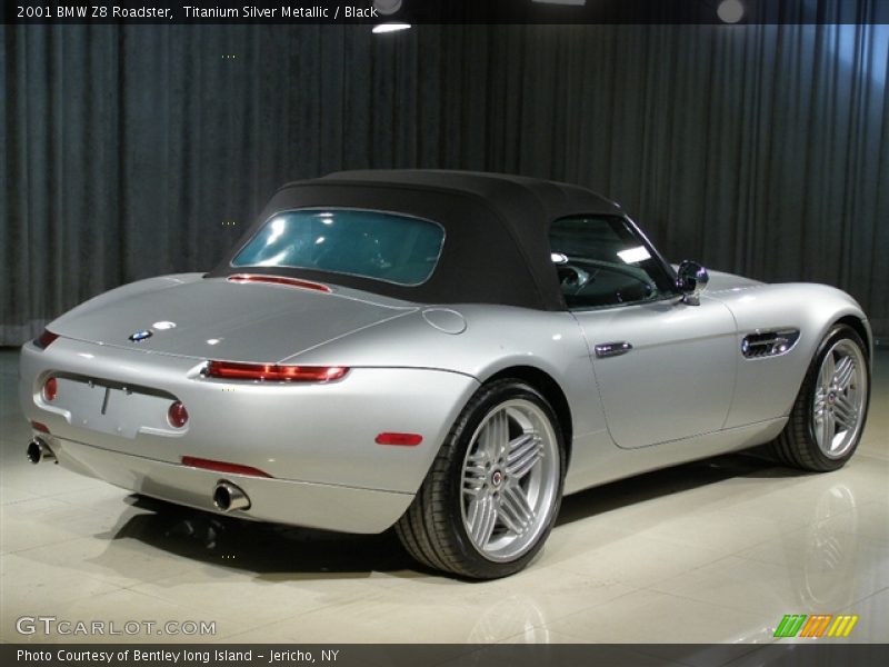 Titanium Silver Metallic / Black 2001 BMW Z8 Roadster