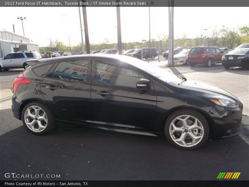 Tuxedo Black / ST Smoke Storm Recaro Seats 2013 Ford Focus ST Hatchback