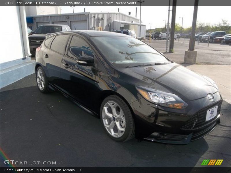 Tuxedo Black / ST Smoke Storm Recaro Seats 2013 Ford Focus ST Hatchback