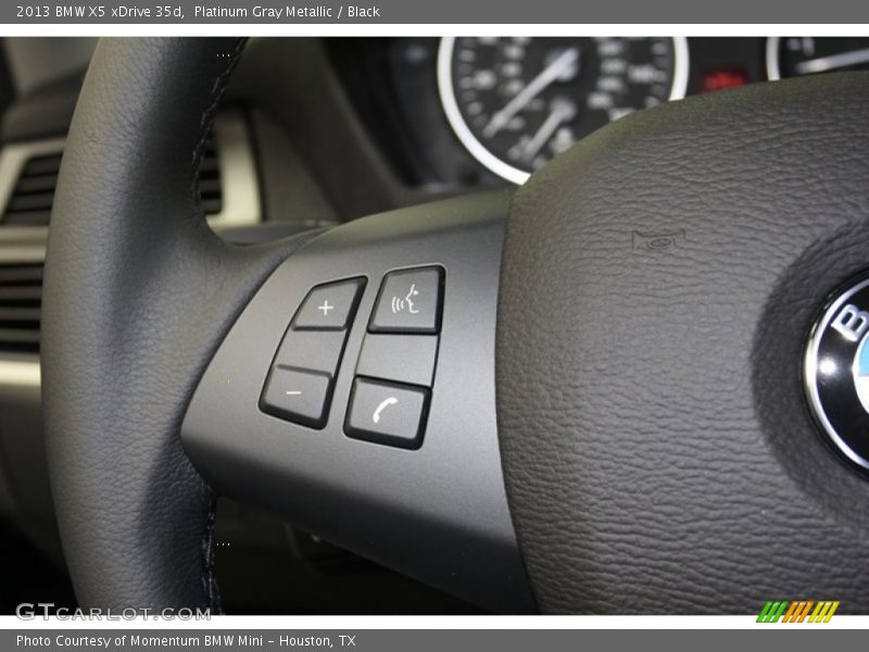 Platinum Gray Metallic / Black 2013 BMW X5 xDrive 35d